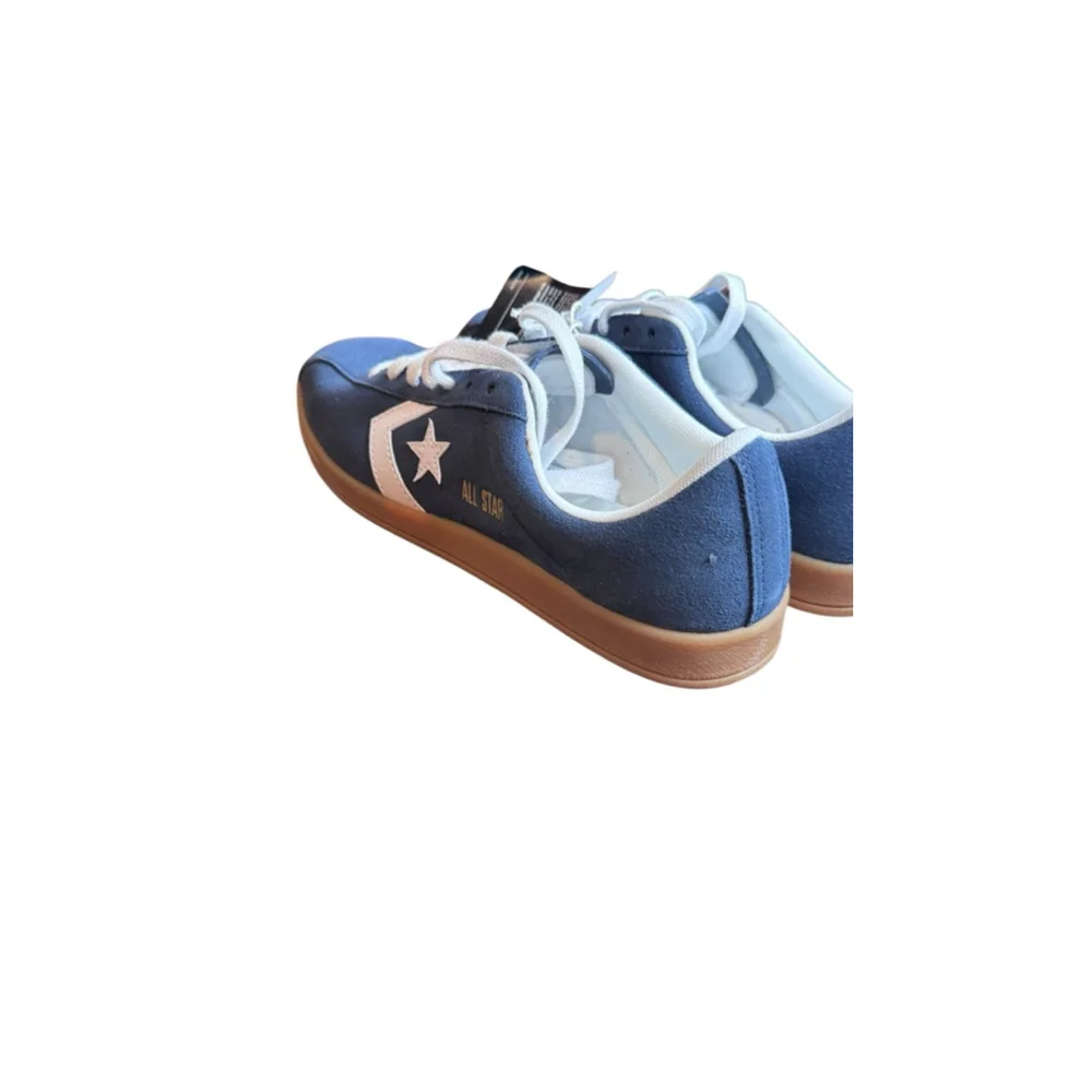 Men's Converse All Star Blue Suede Sneakers Size 9 - Picture 5 of 7